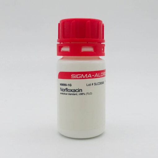 Norfloxacin analytical standard, ≥98% (TLC)